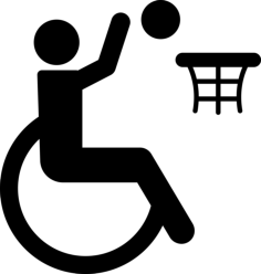 Paralympic Basketball Vinyl Svg File, Free Vectors File